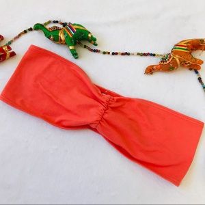 Deadstock American apparel boob tube crop top